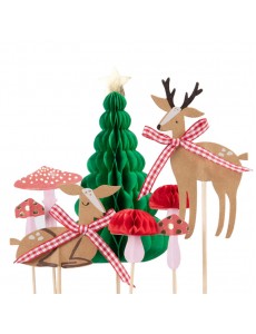 Topo Bolo Bambi Natal